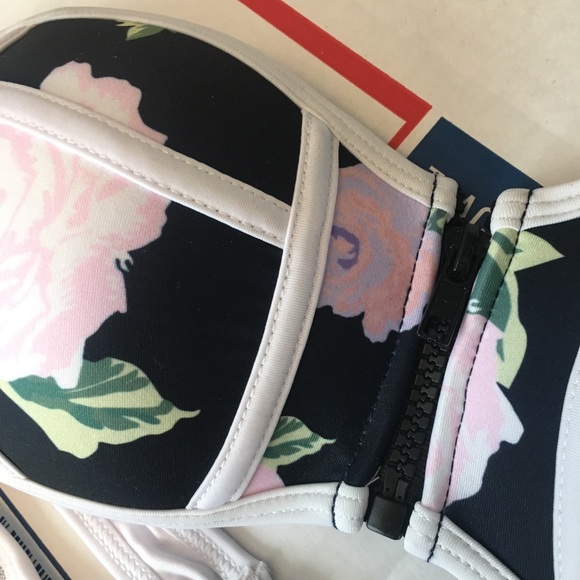 ALL OFFERS CONSIDERED floral strapless bikini - Picture 3 of 5